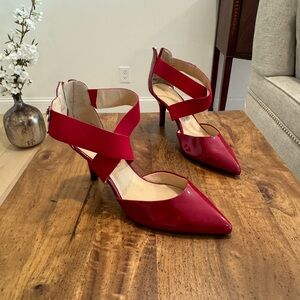 Liz Claiborne Red Patent Heels - 9